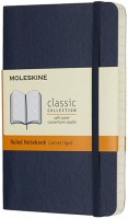 Notebook Moleskine Ruled Notebook Expanded Soft Sapphire 