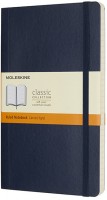 Photos - Notebook Moleskine Ruled Notebook Large Soft Sapphire 