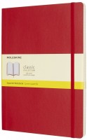 Photos - Notebook Moleskine Squared Notebook A4 Soft Red 