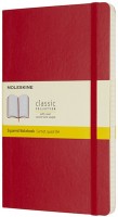 Photos - Notebook Moleskine Squared Notebook Large Soft Red 