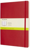 Notebook Moleskine Plain Notebook A4 Soft Red 