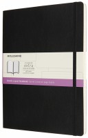 Photos - Notebook Moleskine Double Notebook Extra Large Soft Black 