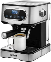 Photos - Coffee Maker KITFORT KT-765 stainless steel