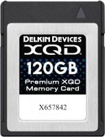 Photos - Memory Card Delkin Devices Premium XQD 120 GB