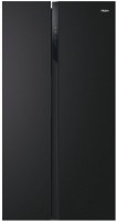 Photos - Fridge Haier HSR-3918ENPB black