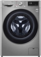 Photos - Washing Machine LG AI DD F2DV5S8S2TE silver