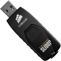 Photos - USB Flash Drive Corsair Voyager Slider USB 3.0 64Gb 