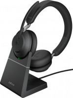 Photos - Headphones Jabra Evolve2 65 Stereo USB-A MS with Charging Stand 