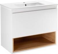 Photos - Washbasin cabinet Q-tap Robin 70 QT1372TPB7001WWO 