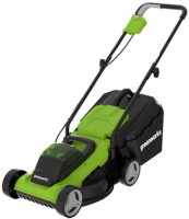 Photos - Lawn Mower Greenworks G24LM33K2 2509607 