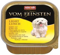 Photos - Dog Food Animonda Vom Feinsten Light Lunch Turkey/Cheese 22