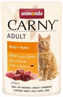 Photos - Cat Food Animonda Adult Carny Beef/Chicken  12 pcs