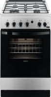 Photos - Cooker Zanussi ZCK9540L1X stainless steel