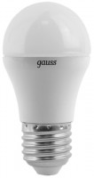 Photos - Light Bulb Gauss LED G45 6.5W 2700K E27 105102107 10 pcs 