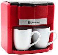 Photos - Coffee Maker Domotec MS-0705 red
