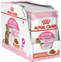 Photos - Cat Food Royal Canin  Kitten Sterilised Gravy Pouch 12 pcs