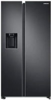 Photos - Fridge Samsung RS68A8842B1 graphite