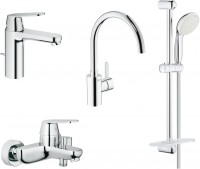 Photos - Bath Tap Set Grohe Eurosmart Cosmopolitan 126115MK 