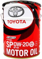 Photos - Engine Oil Toyota Motor Oil 0W-20 SP/GF-6A Synthetic 20 L