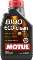 Photos - Engine Oil Motul 8100 Eco-Clean 0W-20 1 L