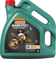 Photos - Engine Oil Castrol Magnatec Stop-Start 0W-20 GF 4 L