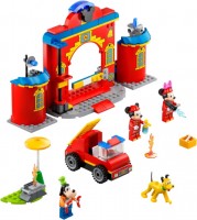 Photos - Construction Toy Lego Mickey and Friends Fire Truck and Station 10776 