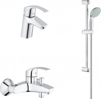 Photos - Bath Tap Set Grohe Eurosmart 124446 