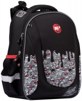 Photos - School Bag Yes H-28 SubSurf Black and White 