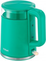 Photos - Electric Kettle KITFORT KT-6124-3 turquoise