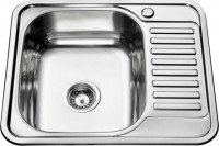 Photos - Kitchen Sink Zerix 58x48 0.8/180 Z5848-08-180E 580x480