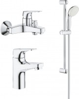 Photos - Bath Tap Set Grohe BauFlow 121624S 