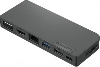 Photos - Card Reader / USB Hub Lenovo USB-C Travel Hub 4X90S92381 