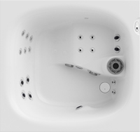 Photos - Bathtub Jacuzzi City 160x150 cm hydromassage