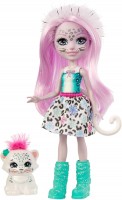 Photos - Doll Enchantimals Sybill Snow Leapard and Flake GJX42 