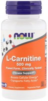 Photos - Fat Burner Now L-Carnitine 500 mg 180