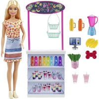 Photos - Doll Barbie Smoothie Bar Playset GRN75 