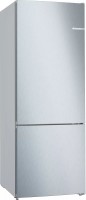 Photos - Fridge Bosch KGN55VL20U silver