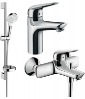 Photos - Bath Tap Set Hansgrohe Novus 1152019 