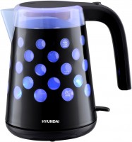 Photos - Electric Kettle Hyundai HYK-G2012 2200 W 1.7 L  black