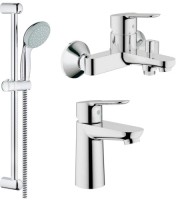 Photos - Bath Tap Set Grohe BauEdge 123265S 