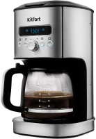 Photos - Coffee Maker KITFORT KT-767 stainless steel