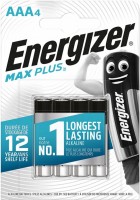 Photos - Battery Energizer Max Plus  4xAAA