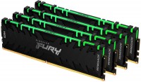 Photos - RAM Kingston Fury Renegade RGB DDR4 4x16Gb KF436C16RB1AK4/64