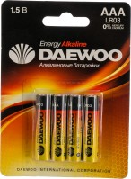 Photos - Battery Daewoo Energy Alkaline  4xAAA