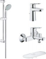 Photos - Bath Tap Set Grohe BauEdge 118389 