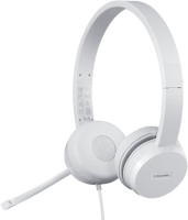 Photos - Headphones Lenovo 110 Stereo USB Headset 