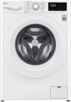 Photos - Washing Machine LG AI DD F4WN207S3E white