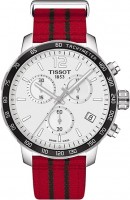 Photos - Wrist Watch TISSOT Quickster Chronograph Nba Chicago Bulls T095.417.17.037.04 