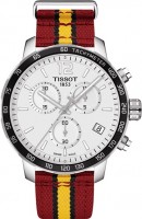 Photos - Wrist Watch TISSOT Quickster Chronograph NBA Miami Heat T095.417.17.037.08 