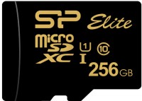 Photos - Memory Card Silicon Power Elite Golden microSD 256 GB